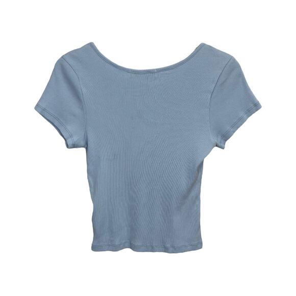 Daydreamer Too Sharp To Love Baby Tee Large Ribbed Graphic Heart Tattoo Grunge - Picture 4 of 5